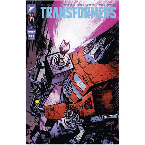 Skybound Image comics Transformers Issue 011 Cover A daniel Warren Johnson comic book