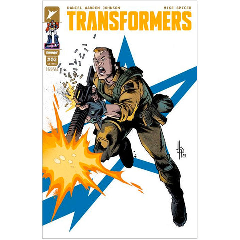 Transformers #2 (Second Run) Cover A Duke Howard Variant - Comic Book