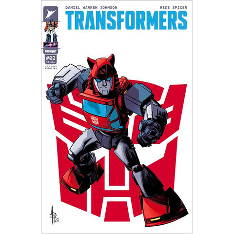 Skybound Image Transformers Issue 002 Second printing run C Cover howard cliffjumper variant comic book