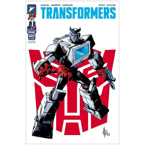 Transformers #3 (Second Run) Cover B Ratchet Howard Variant - Comic Book