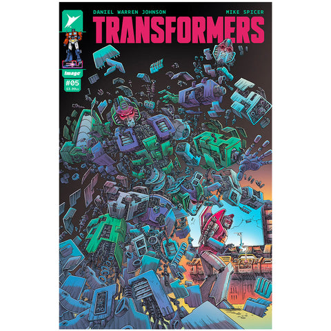 Skybound IMage Transformers Issue 005 B cover stokoe variant comic book