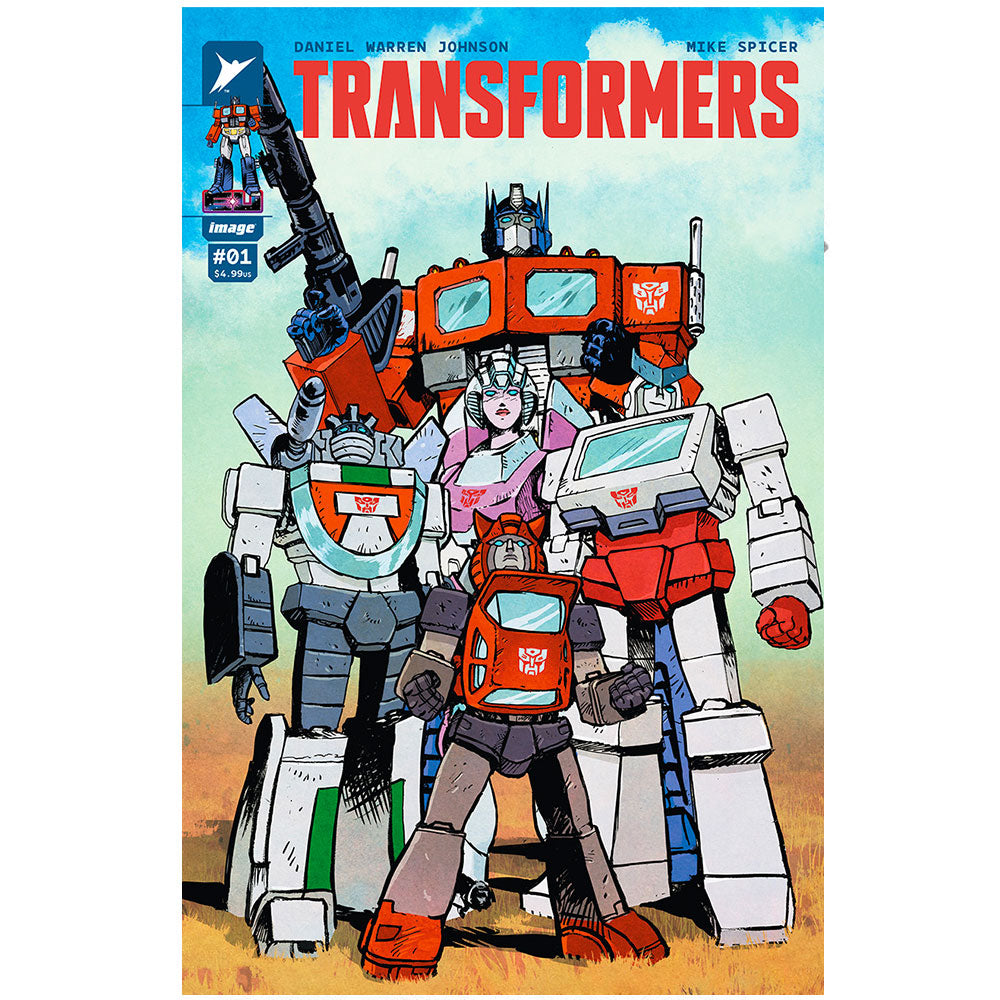 Transformers #1 Cover B (Autobot Spicer Variant) - Comic Book Transformers #1 Cover B (Autobot Spicer Variant) - Comic Book
