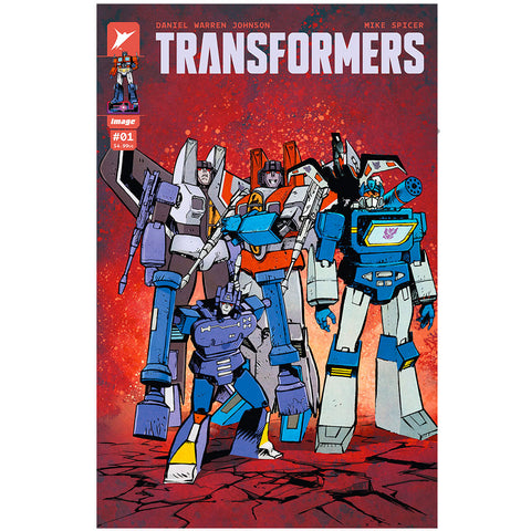 Transformers #1 Cover C (Decepticon Spicer Variant) - Comic Book