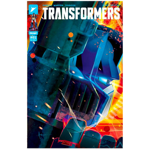 Skybound Image Transformers issue 1 cover E 1:10 Incentive Arocena variant comic book cover