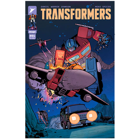 Skybound Image Comics Transformers issue 01 cover F 1:25 Incentive Chiang variant cover comic book