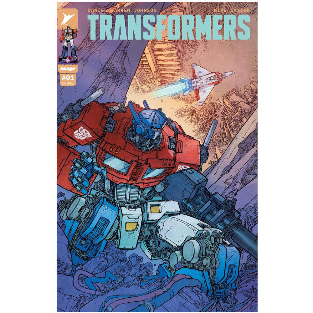 Transformers #1 Retailer Exclusive Barry Cover - Comic Book Transformers #1 Retailer Exclusive Barry Cover - Comic Book