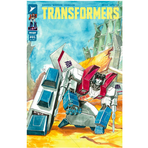 Transformers #1 Retailer Exclusive Transmissions Podcast EJ Su Cover - Comic Book
