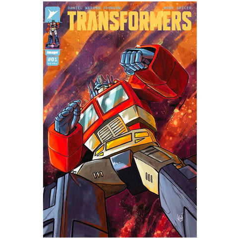 Transformers #1 Retailer Exclusive Federici Unknown Comics Cover - Comic Book