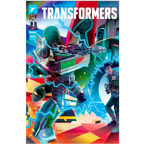 SKybound Image Comics Transformers issue 03 cover c arocena variant book