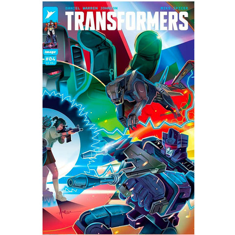 Transformers #4 Cover C (1:10 Arocena Variant) - Comic Book