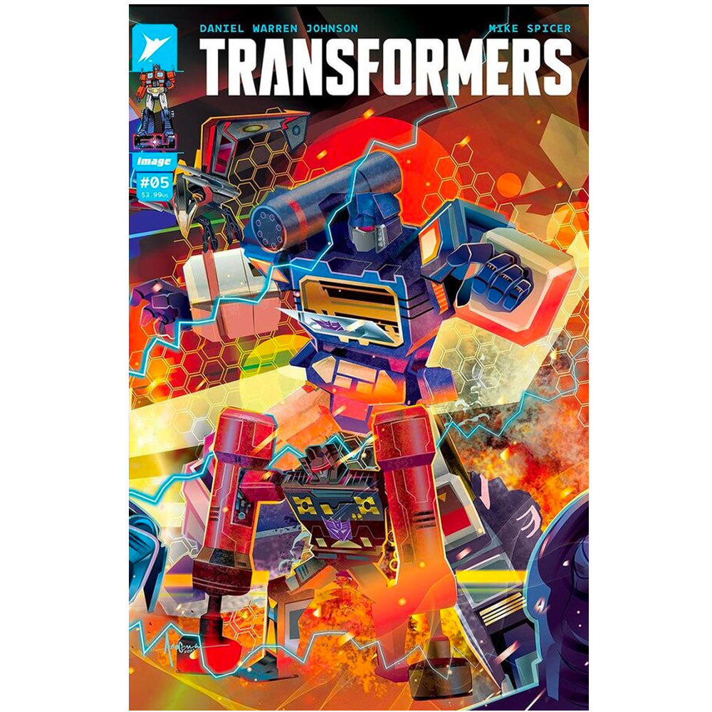 Transformers #3 Cover C (1:10 Arocena Variant) - Comic Book Transformers #3 Cover C (1:10 Arocena Variant) - Comic Book