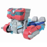 Transformers ONE movie film Energon Power Optimus Prime TakaraTomy Japan Toys R Us exclusive red cybertronian truck vehicle toy side angle