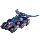 Transformers AMT-01EX Lost Light Rodimus black blue purple car vehicle altmode toy stock photo