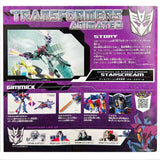 Transformers Animated Japan TA-07 Starscream Voyager TakaraTomy box package back