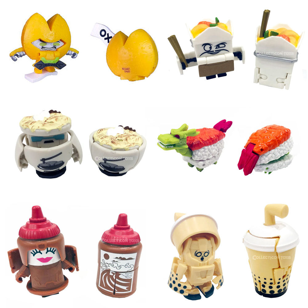 Transformers Botbots Series 5 Hibotchi Heats Complete Set of 6 Toys ...