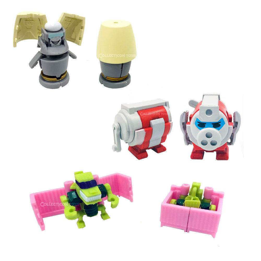 Transformers Botbots Series 5 Home Rangers - Complete Set of 3 Transformers Botbots Series 5 Home Rangers - Complete Set of 3