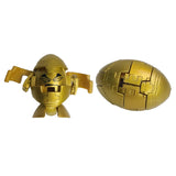 Transformers Botbots Series 4 Winner's Circle gold face football toy