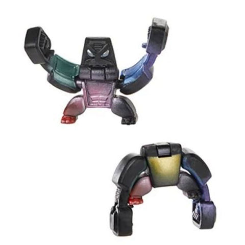 Transformers Botbots Series 6 Oil Slicks Grinded G. Ears black headphones robot toy