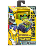Transformers Buzzworthy bumblebee Legacy Evolution Robots In Disguise 2000 Universe Tow-Line Deluxe Target exclusive box package front digibash
