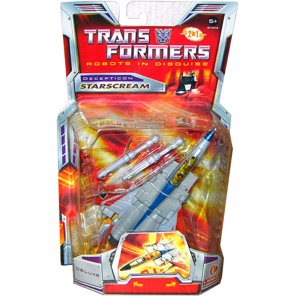 Transformers Classics Starscream (Multilingual) - Deluxe Europe Transformers Classics Starscream (Multilingual) - Deluxe Europe