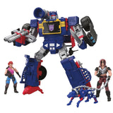 Transformers Collaborative G.I. Joe crossover soundwave dreadknok thunder machine zarana zartan ravage action figure robot accessories render