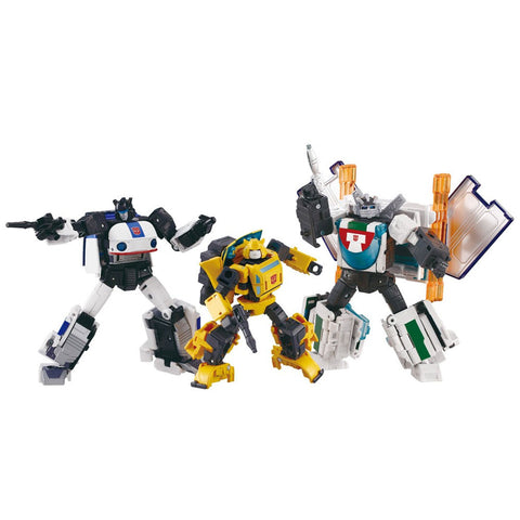 Transformers Dramatic Capture Series Cybertron Chase - 3-pack Japan