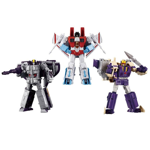 Transformers Dramatic Capture Series Triple Takeover - 3-pack Japan