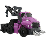 Transformers Earthspark ESD-15 DX Aftermath deluxe Takaratomy Japan purple tow truck vehicle toy