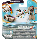 Transformers Earthspark Breakdown 1-step flip changer box package back