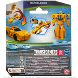 Transformers Earthspark Bumblebee 1-step flip changer hasbro usa closed hangtag rigid box package back photo