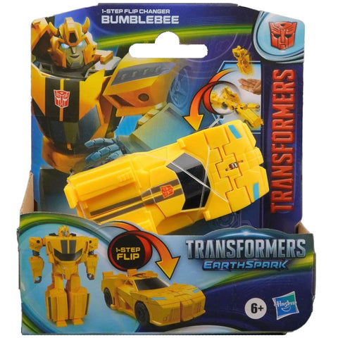 Transformers Earthspark Bumblebee (Closed Hangtag) - 1-step Flip Changer