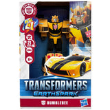 Transformers Earthspark Bumblebee Deluxe hasbro usa white box package front photo