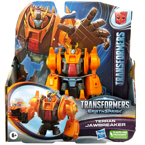 Transformers Earthspark Jawbreaker Warrior box package front photo