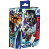 Transformers Earthpskar Megatron Deluxe Hasbro USA no BAF box package front angle