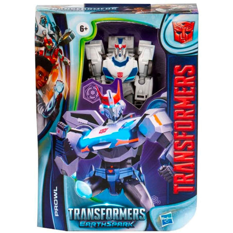 Transformers earthspark Prowl deluxe box package front