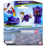 Transformers Earthspark Soundwave 1-step flip changer hasbro usa closed hangtag rigid box package back photo