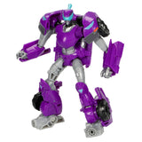 Transformers Earthspark Terran Hashtag warrior purple robot action figure toy