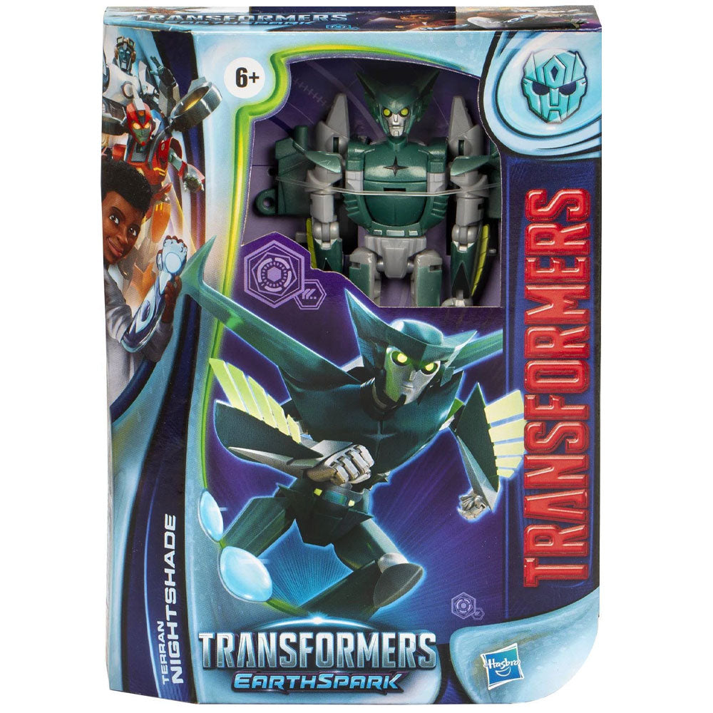 Transformers Earthspark Terran Nightshade (2nd Run) - Deluxe Transformers Earthspark Terran Nightshade (2nd Run) - Deluxe
