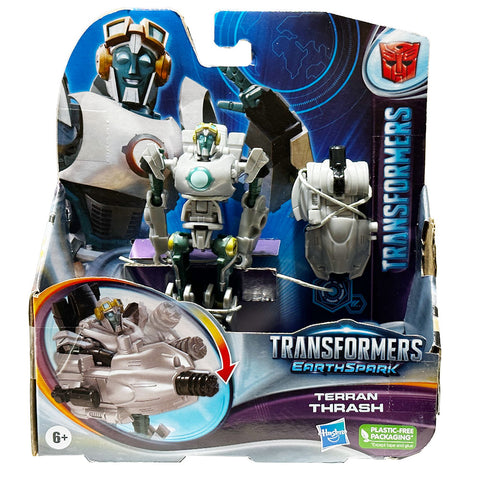Transformers Earthspark Terran Thrash Warrior box package front photo