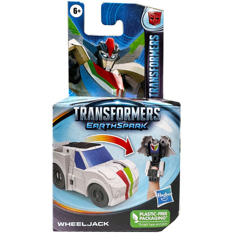 Transformers Earthspark Wheeljack Tacticon box package front photo