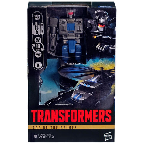 Transformers Generations age of the primes combaticon vortex deluxe box package front photo toyfair2025