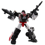 Transformers Generations age of the primes decepticon crasher deluxe hasbro usa black action figure toy robot accessories stance