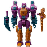 Transformers Generations Age of the Primes wreck 'n Doom collection carnivac  deluxe 2-pack amazon exclusive action figure robot toy accessories front