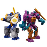 Transformers Generations Age of the Primes wreck 'n Doom collection carnivac vs fisitron ironfist deluxe 2-pack amazon exclusive action figure robot toys accessories