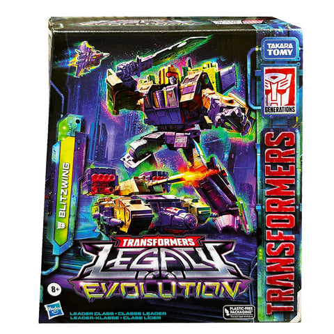 Transformers Generations Legacy Evolution Blitzwing leader box package front