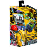 Transformers Buzzworthy bumblebee Legacy Evolution Robots In Disguise 2000 Universe Tow-Line Deluxe Target exclusive box package front angle