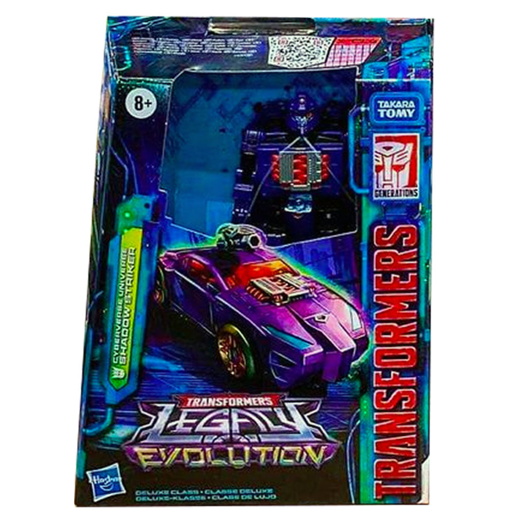 Transformers Generations Legacy Cyberverse Shadow Striker Deluxe Robot Collecticon Toys 