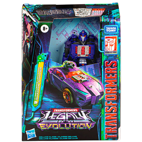 Transformers Generations Legacy Evolution Cyberverse Universe Shadow Striker deluxe box package front