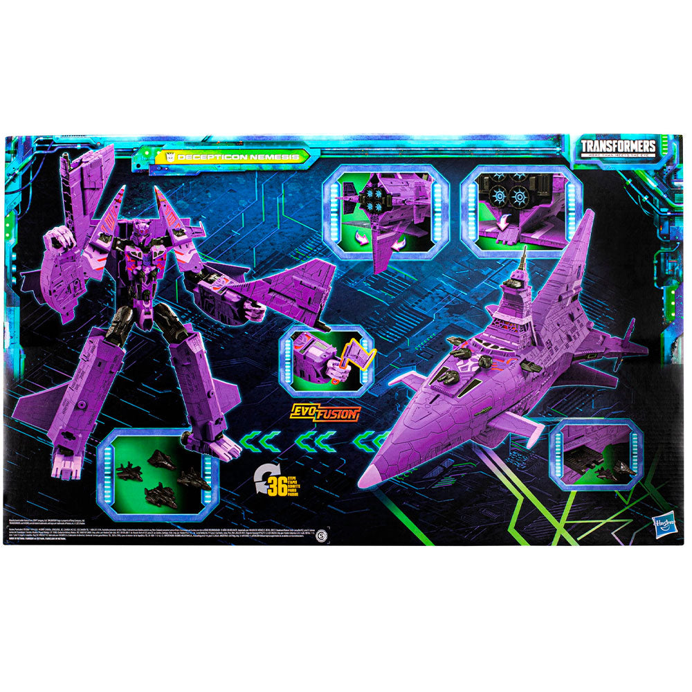 Transformers Legacy Evolution G1 The Decepticon Nemesis Titan Toy ...