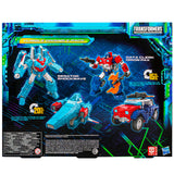 Transformers Generations Legacy Evolution Humble Origins 2-pack senator shockwave orion pax giftset box package back